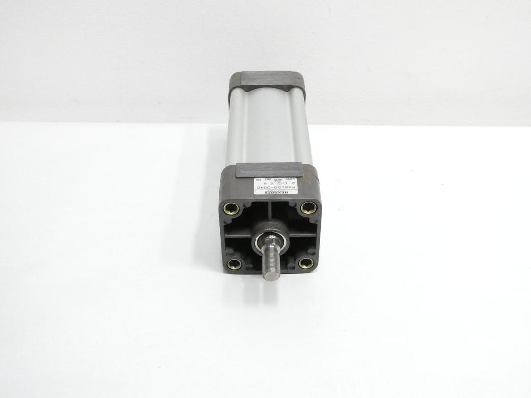REXROTH P68180-3040 DOUBLE ACTING PNEUMATIC CYLINDER 2-1/2IN 4IN 200PSI