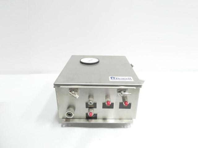 HOFFMAN A-GLK2 STAINLESS ENCLOSURE 14IN 12IN 6IN