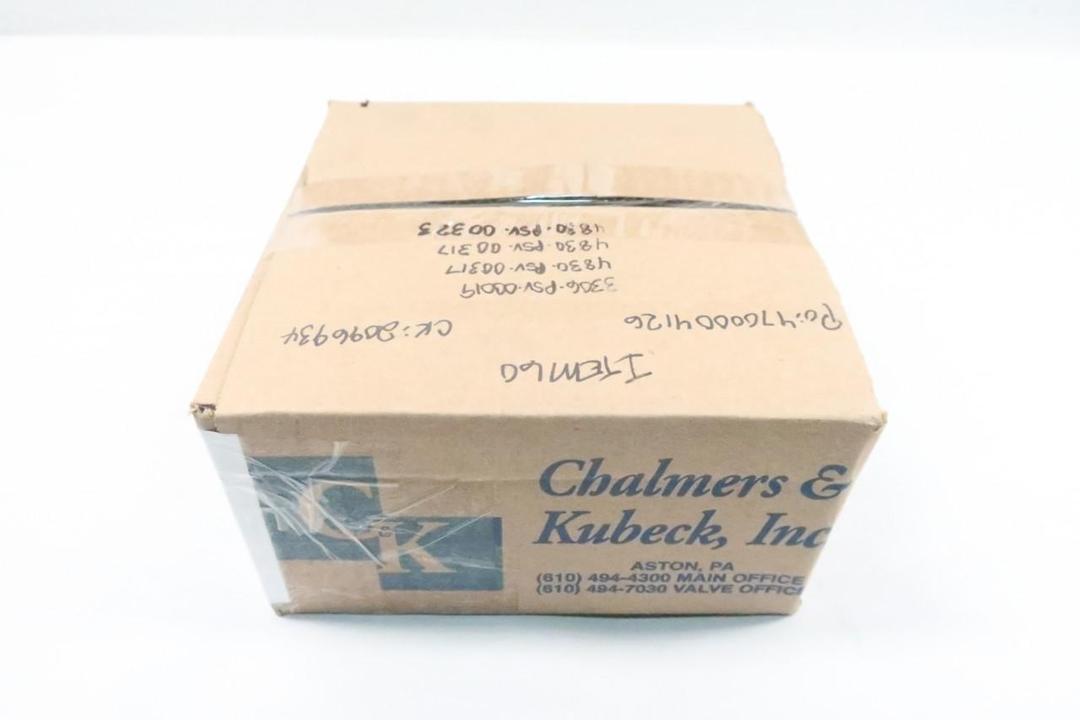 CHALMERS & KUBECK 19110LCF-2-CC-MS-31-10-10-LA VALVE REPAIR KIT 1IN X 1IN