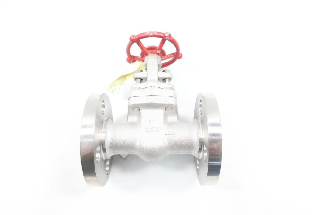 SMITH 0830 JDXXO 100X MANUAL STAINLESS FLANGED WEDGE GATE VALVE 1IN 300