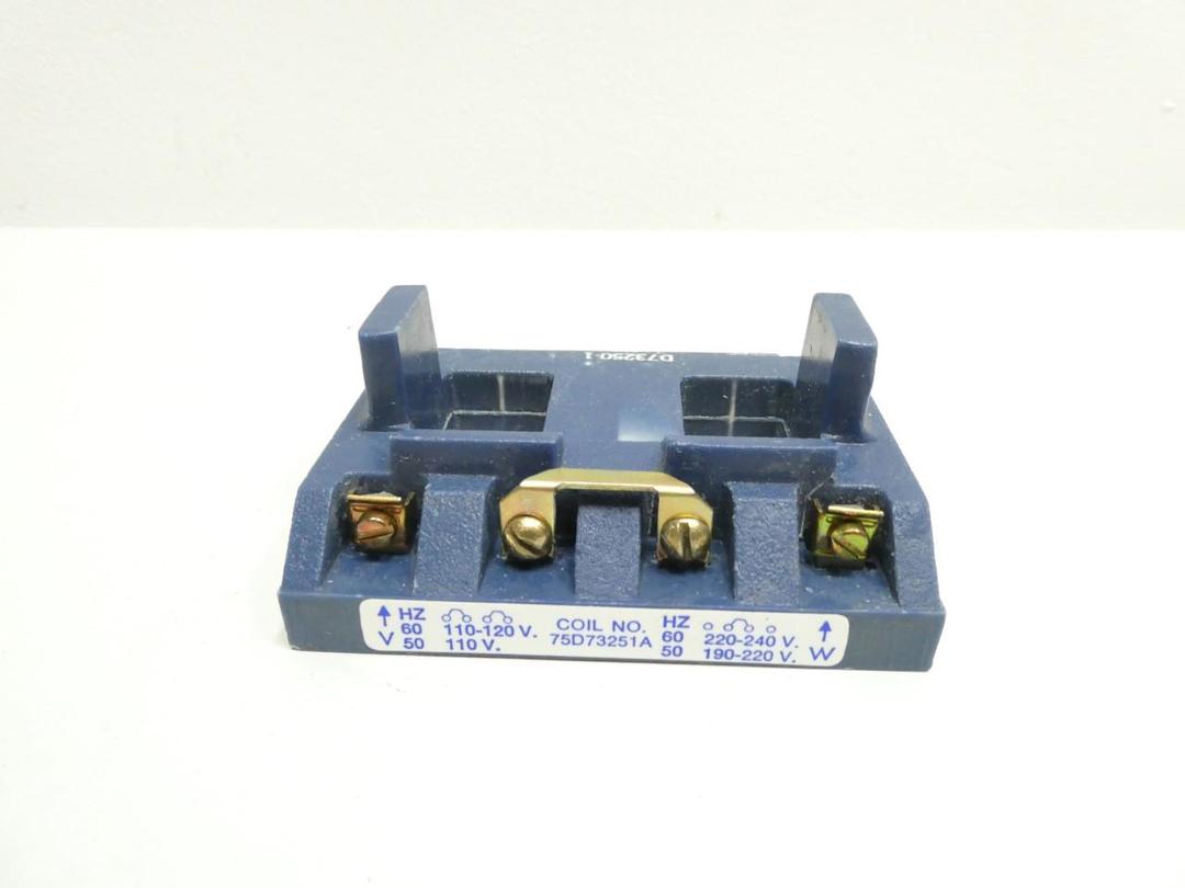 FURNAS 75D73251A SIZE 3/3-1/2 CONTACTOR COIL 120/240V-AC