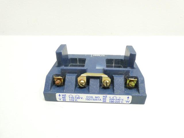 FURNAS 75D73251A SIZE 3/3-1/2 CONTACTOR COIL 120/240V-AC