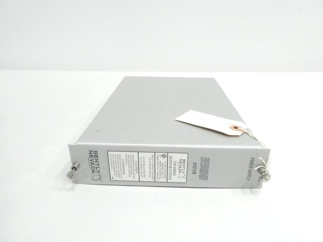 BENTLY NEVADA 3300/14-02-20-01 3300 SERIES MONITOR POWER SUPPLY MODULE