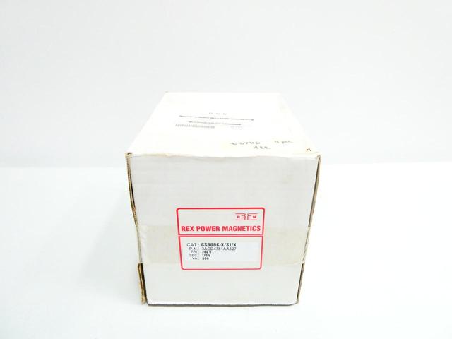 REX CS600C-X/S1/X 3ACD4781AA527 VOLTAGE TRANSFORMER 600VA 240V-AC 170V-AC