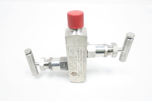 HEX VALVE HB591U3131412 INSTRUMENT MANIFOLD BLEED VALVE 1/2IN NPT