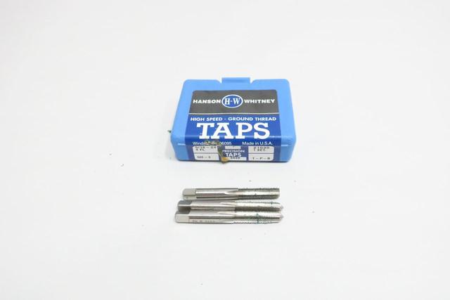 SET OF 3 HANSON WHITNEY 21635 GH-3 4FL TAP 5/16-24