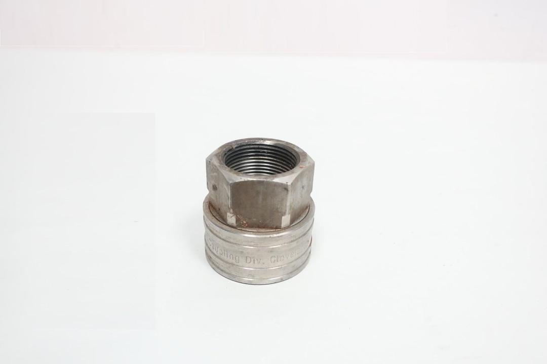 HANSEN LL10-ST STAINLESS FEMALE QUICK DISCONNECT COUPLING 1-1/4IN NPT