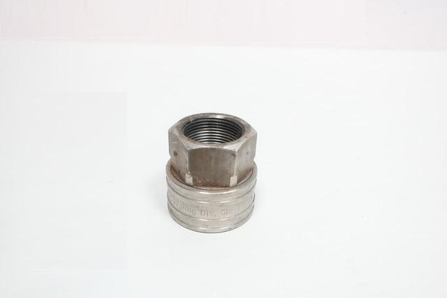 HANSEN LL10-ST STAINLESS FEMALE QUICK DISCONNECT COUPLING 1-1/4IN NPT