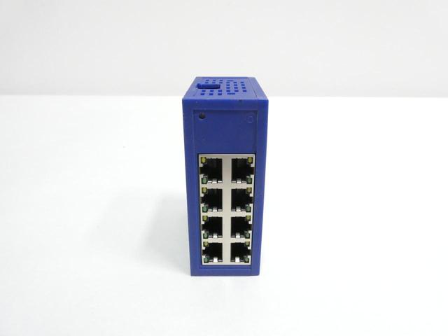 HIRSCHMANN SPIDER 8TX 8-PORT ETHERNET RAIL SWITCH 9.6-32V-DC