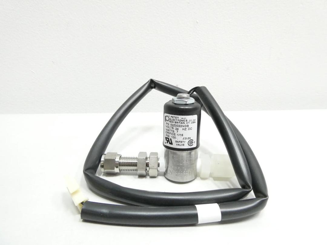 PETER PAUL 52Z0022NGB PNEUMATIC SOLENOID VALVE 24V-DC 100PSI