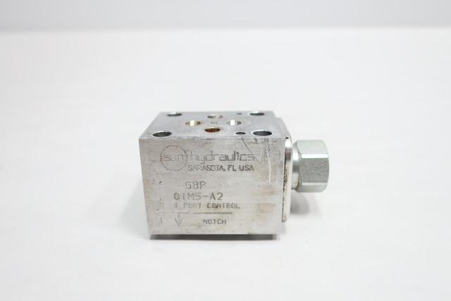 SUN HYDRAULICS GBP 01M5-A2 VALVE MANIFOLD T PORT CONTROL