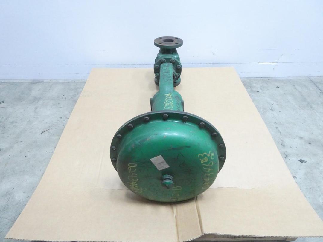 FISHER ES 667 SIZE 45 PNEUMATIC STEEL FLANGED CONTROL VALVE 2-1/2IN 150