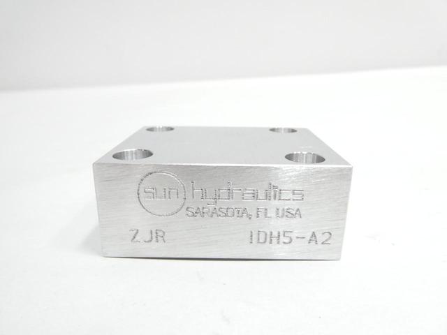 SUN HYDRAULICS ZJR IDH5-A2 HYDRAULIC VALVE MANIFOLD
