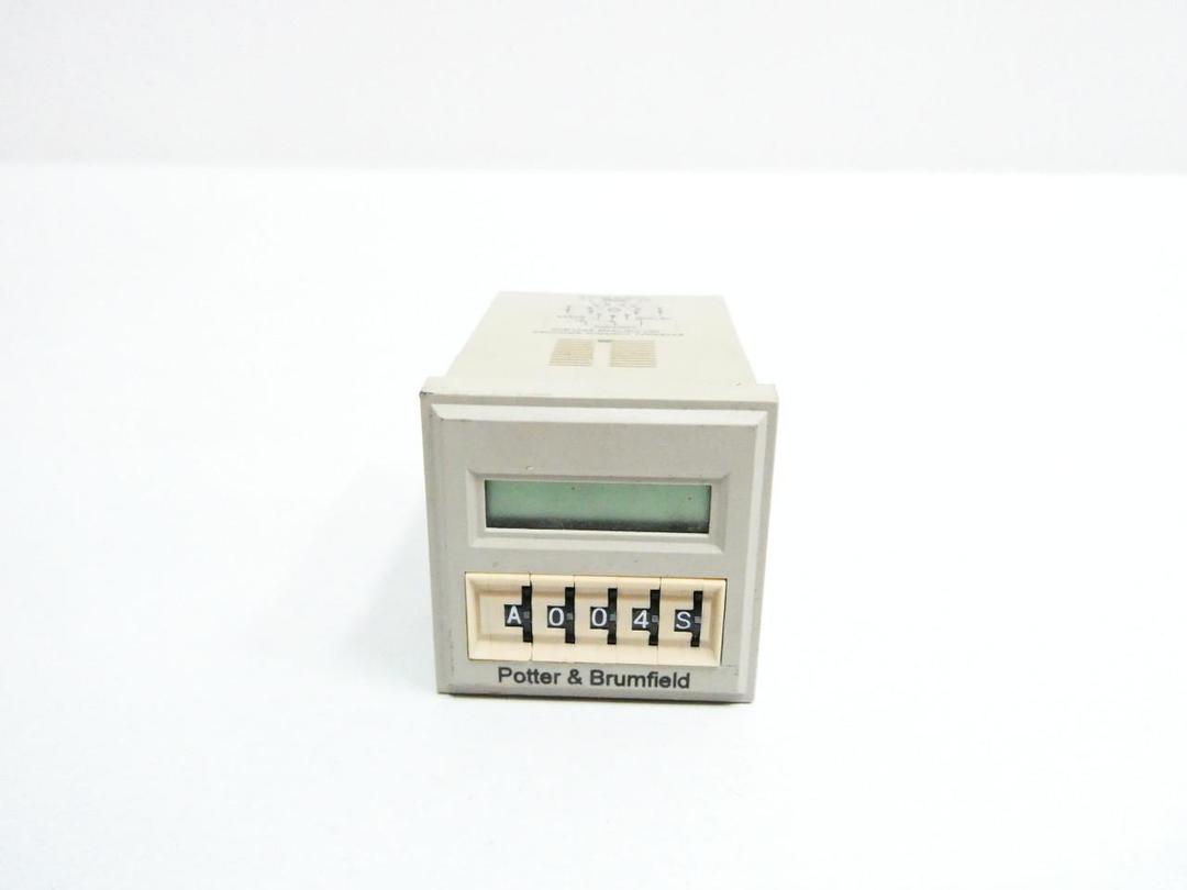 POTTER BRUMFIELD CNT-35-96 PROGRAMMABLE TIME DELAY RELAY 24-240V-AC