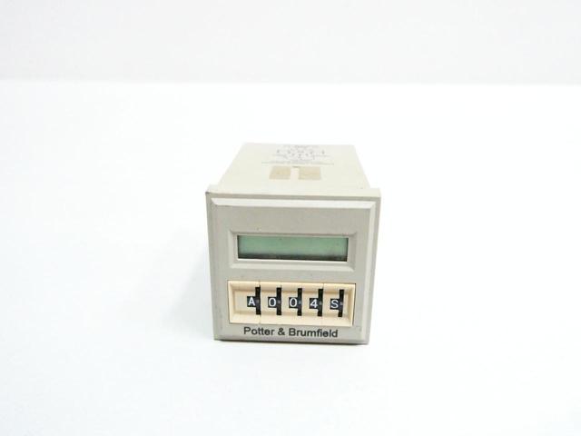 POTTER BRUMFIELD CNT-35-96 PROGRAMMABLE TIME DELAY RELAY 24-240V-AC