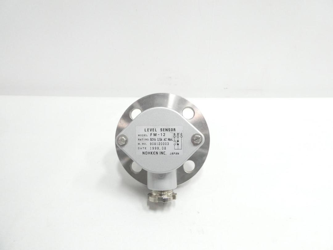 NOHKEN FM-12 FLANGED LIQUID LEVEL SENSOR