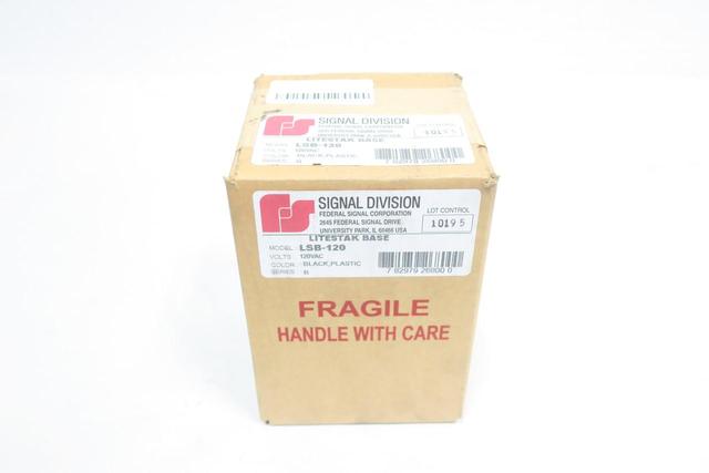 FEDERAL SIGNAL LSB-120 BASE MODULE 120V-AC