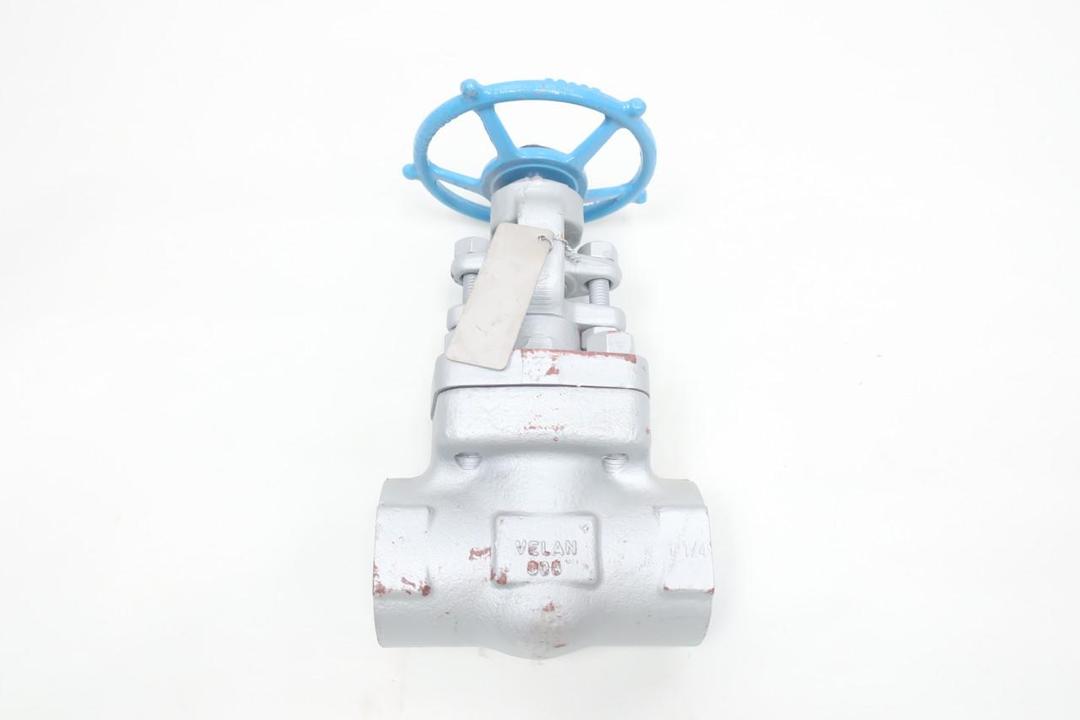 VELAN W06-2054B-02TS MANUAL STEEL SOCKET WELD WEDGE GATE VALVE 1-1/4IN 800