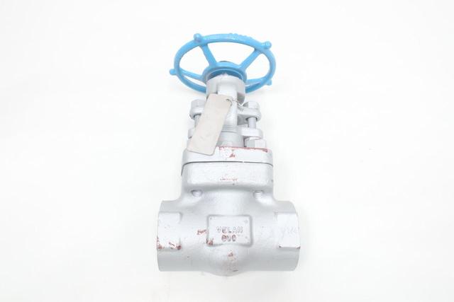 VELAN W06-2054B-02TS MANUAL STEEL SOCKET WELD WEDGE GATE VALVE 1-1/4IN 800