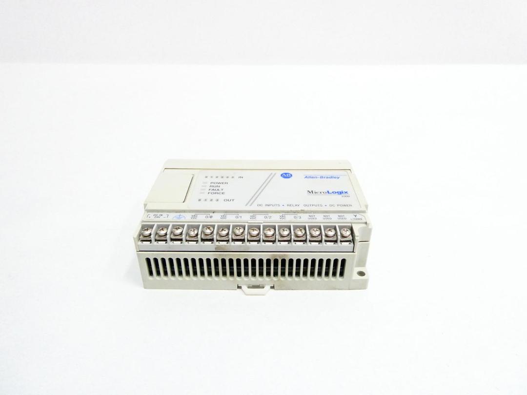 ALLEN BRADLEY 1761-L10BWB MICROLOGIX 1000 CONTROLLER MODULE SER F