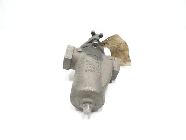 MUELLER 1.5-125-02 STAINLESS THREADED STEAM TRAP 1-1/2IN NPT 200PSI
