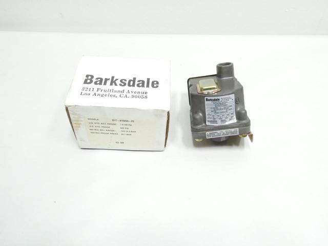 BARKSDALE D1T-A150SS-P2 PRESSURE SWITCH 1/2IN 1.5-150PSI 125/250/480V-AC