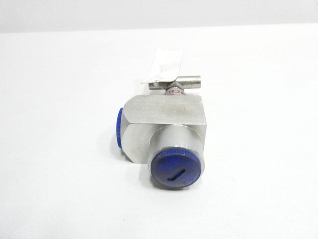 MARSH BELLOFRAM VHC-FFA-34 BELGAS MANUAL NEEDLE VALVE 10000PSI 3/4IN NPT
