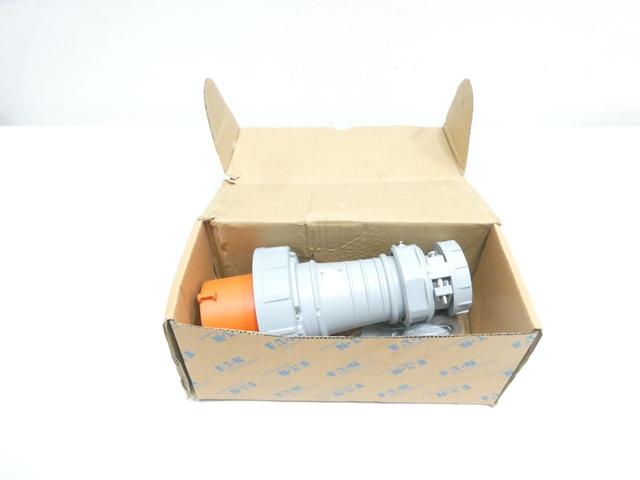 EATON AH460P12W PIN & SLEEVE WATERTIGHT PLUG 3P 4W 60A AMP 125/250V-AC