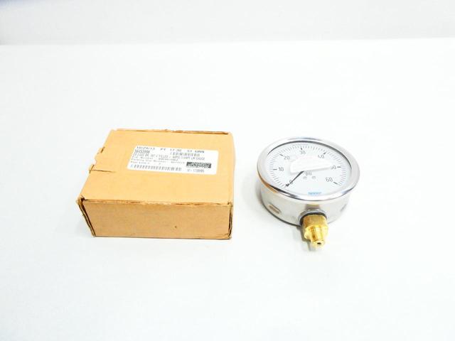 WIKA 9699117 PRESSURE GAUGE 4IN 60PSI 1/4IN NPT