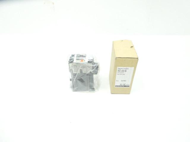 FUJI SC-03/G MAGNETIC CONTACTOR 24V-DC 1A