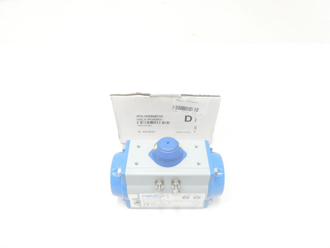 JAMESBURY VPVL100SR6BFOD PNEUMATIC VALVE ACTUATOR