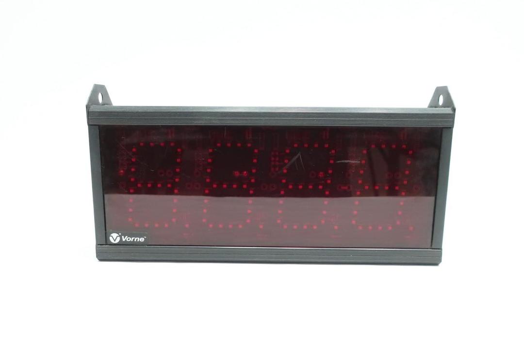 VORNE 87-256-4D-4 EVENT COUNTER DIGITAL DISPLAY