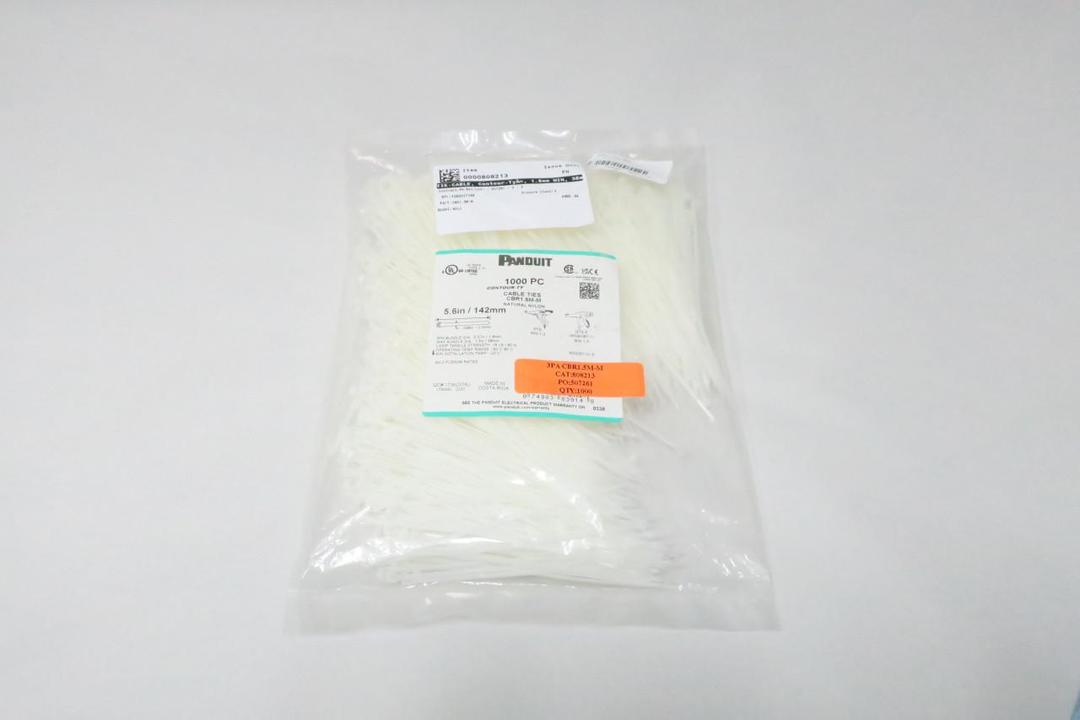 BAG OF 1000 PANDUIT CBR1.5M-M CABLE TIES 1-1/2IN