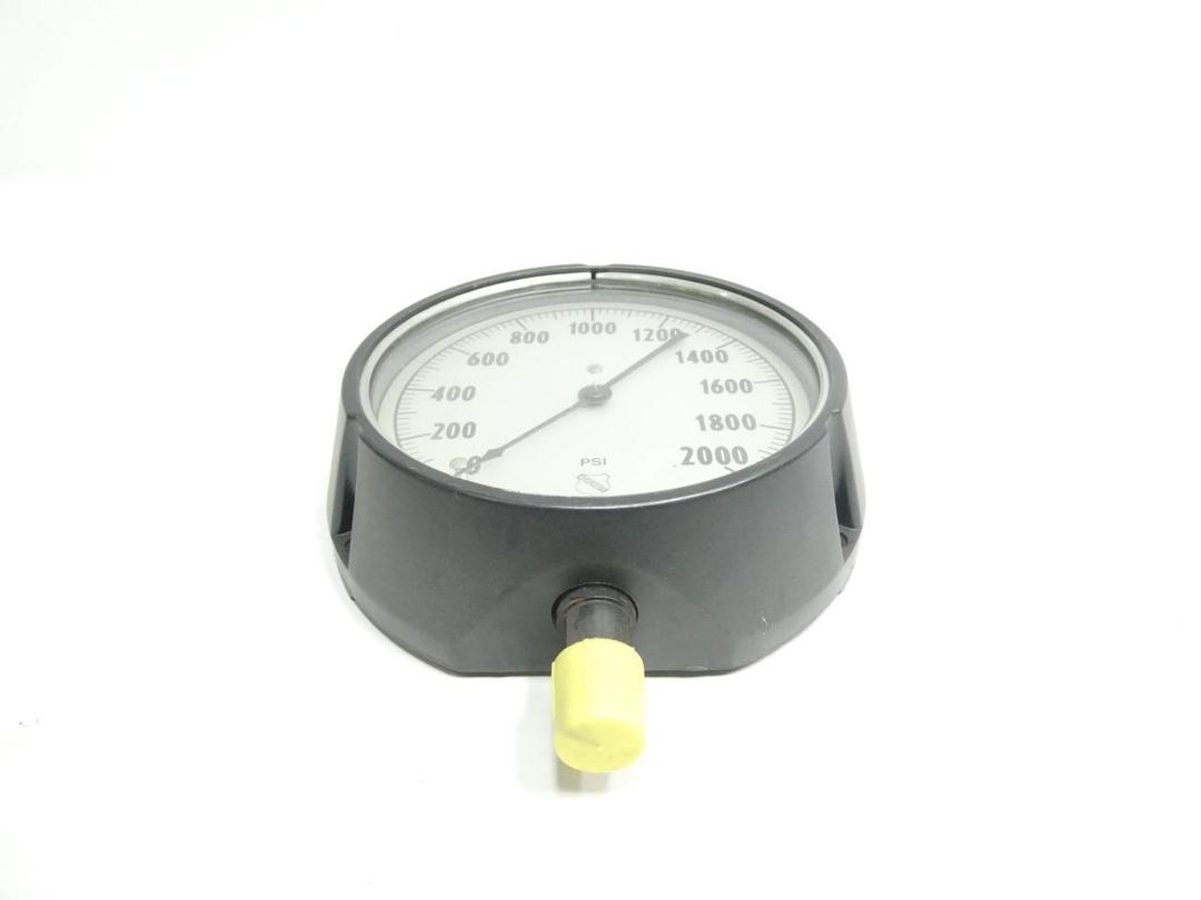 ASHCROFT 60-1220D-04L-2000# PRESSURE GAUGE 6IN 0-2000PSI 1/2IN NPT