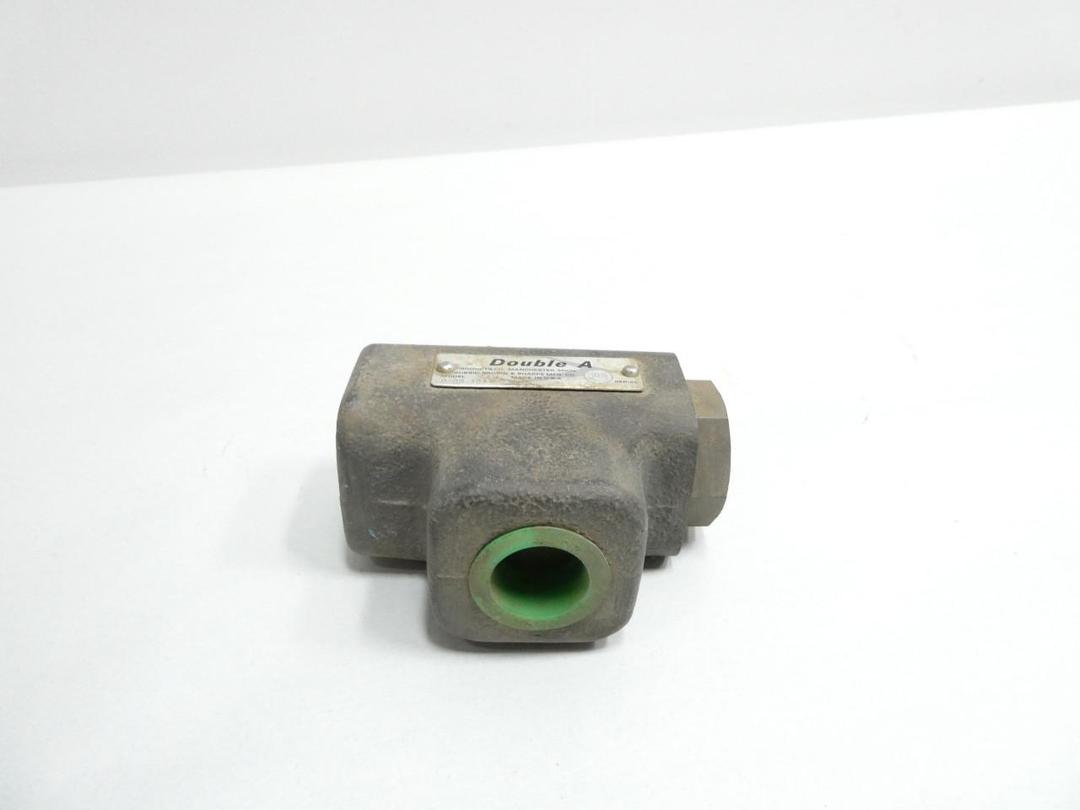 BROWNE SHARPE D-06-10A1 HYDRAULIC VALVE 3/4IN NPT