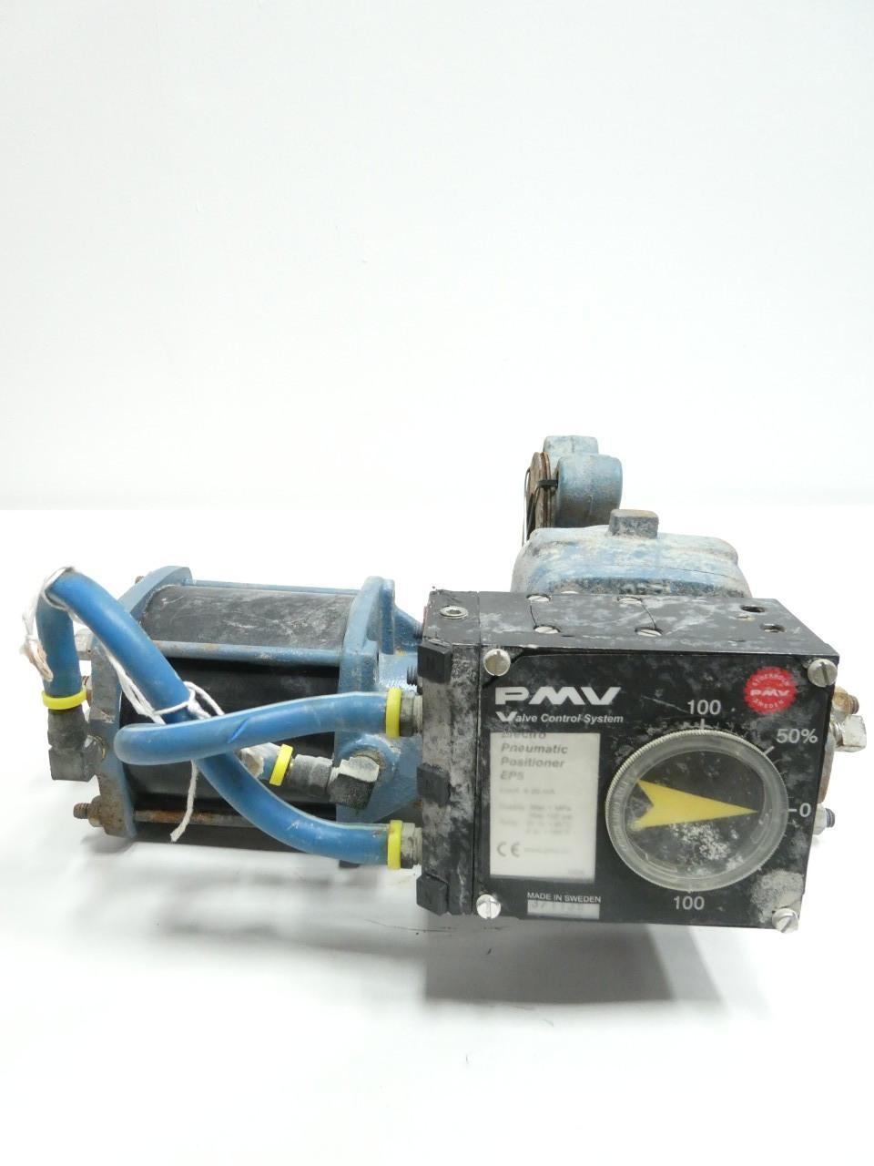 DEZURIK 2052782 EP5 PNEUMATIC IRON FLANGED CONTROL VALVE 3IN
