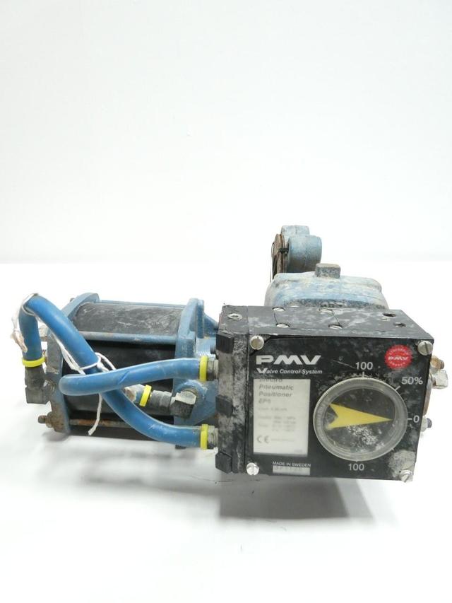 DEZURIK 2052782 EP5 PNEUMATIC IRON FLANGED CONTROL VALVE 3IN