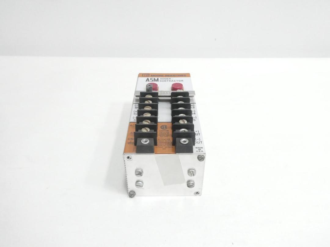 MOORE INDUSTRIES ASM/2X4-20MA/W4-20MA/117AC/-K0 ASM ADDER SUBTRACTOR MODULE