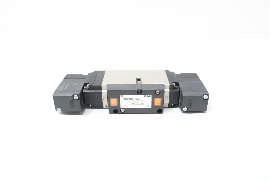 SMC VFS3600-5FZ 21-26V-DC 1MPA PNEUMATIC SOLENOID VALVE