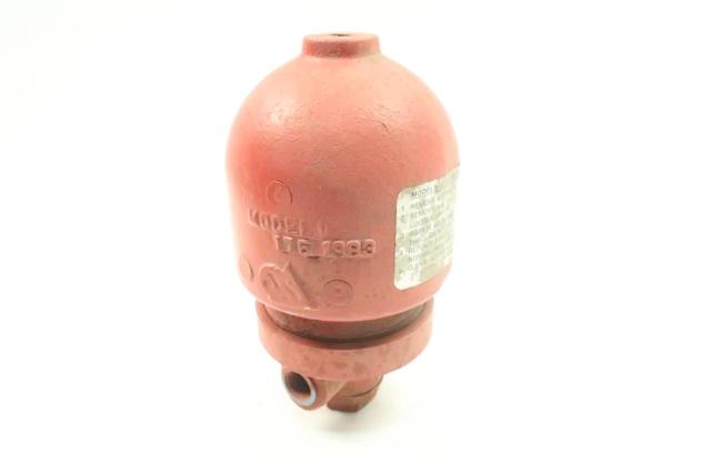 AUTOMATIC SPRINKLER CO MODEL 1 QUICK OPENING VALVE 1/2IN NPT