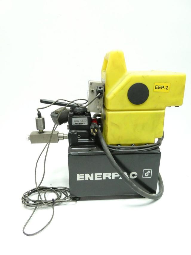 ENERPAC PUJ3409B ELECTRIC HYDRAULIC PUMP 2GAL 115VAC 1-1/8HP 60CU-IN 10000PSI
