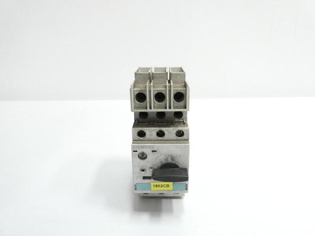 SIEMENS 3RV1021-0KA10 MANUAL STARTER 0.9-1.25A AMP 3/4HP