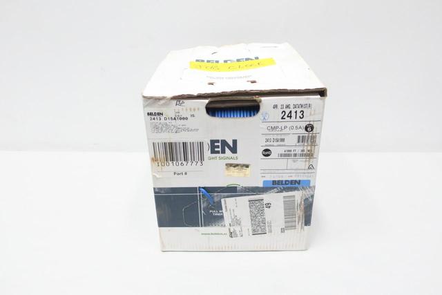 BELDEN 2413 D15A1000 CAT 6 MULTI-CONDUCTOR CABLE 23AWG 1000FT