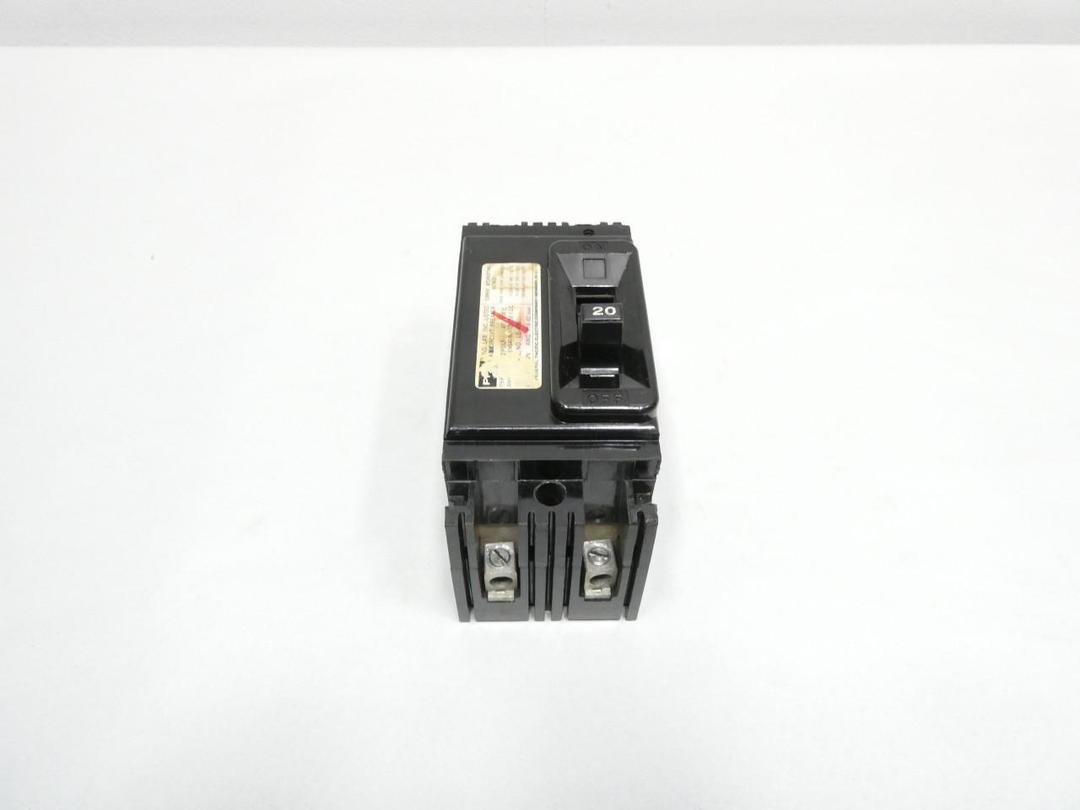 FEDERAL PACIFIC LG-470 CIRCUIT BREAKER 2P 20A AMP 480V-AC 125/250V-DC