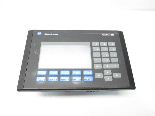 ALLEN BRADLEY 2711-B5A8 PANELVIEW 550 OPERATOR INTERFACE PANEL SER H