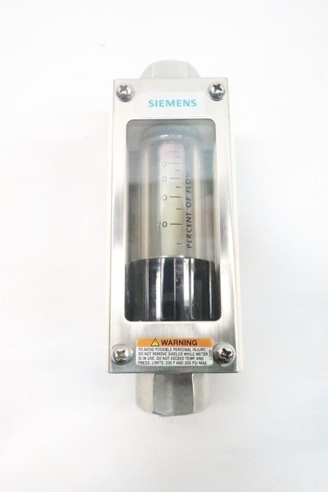 SIEMENS 5510A02107XXEX VARIABLE AREA FLOW METER 0-100PERCENT OF FLOW
