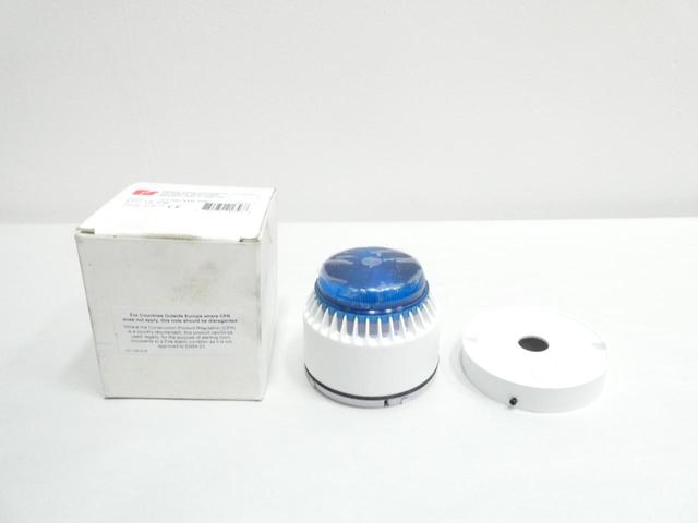 FEDERAL SIGNAL LP7-18-30B BLUE Sounder/Strobe 18-28V-DC