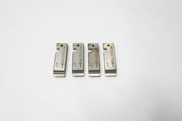 SET OF 4 RIDGID 500B BOLT DIE 1/4IN-20NC LH