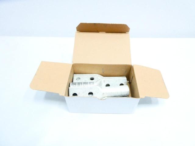 BOX OF 6 BURNDY YA392N COPPER COMPRESSION LUG 2-HOLE