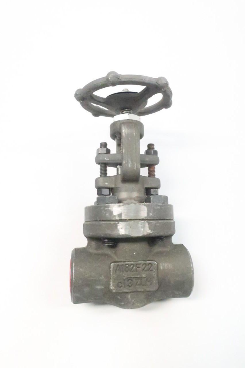 BONNEY FORGE 9HL-35F-LE MANUAL STEEL SOCKET WELD GLOBE VALVE 3/4IN 1500